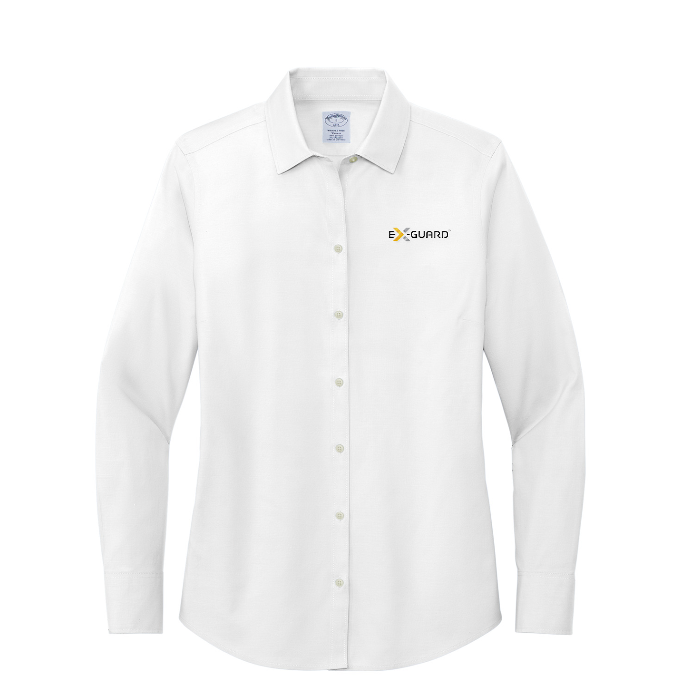 Brooks Brothers Women's Wrinkle-Free Stretch Pinpoint Shirt — White