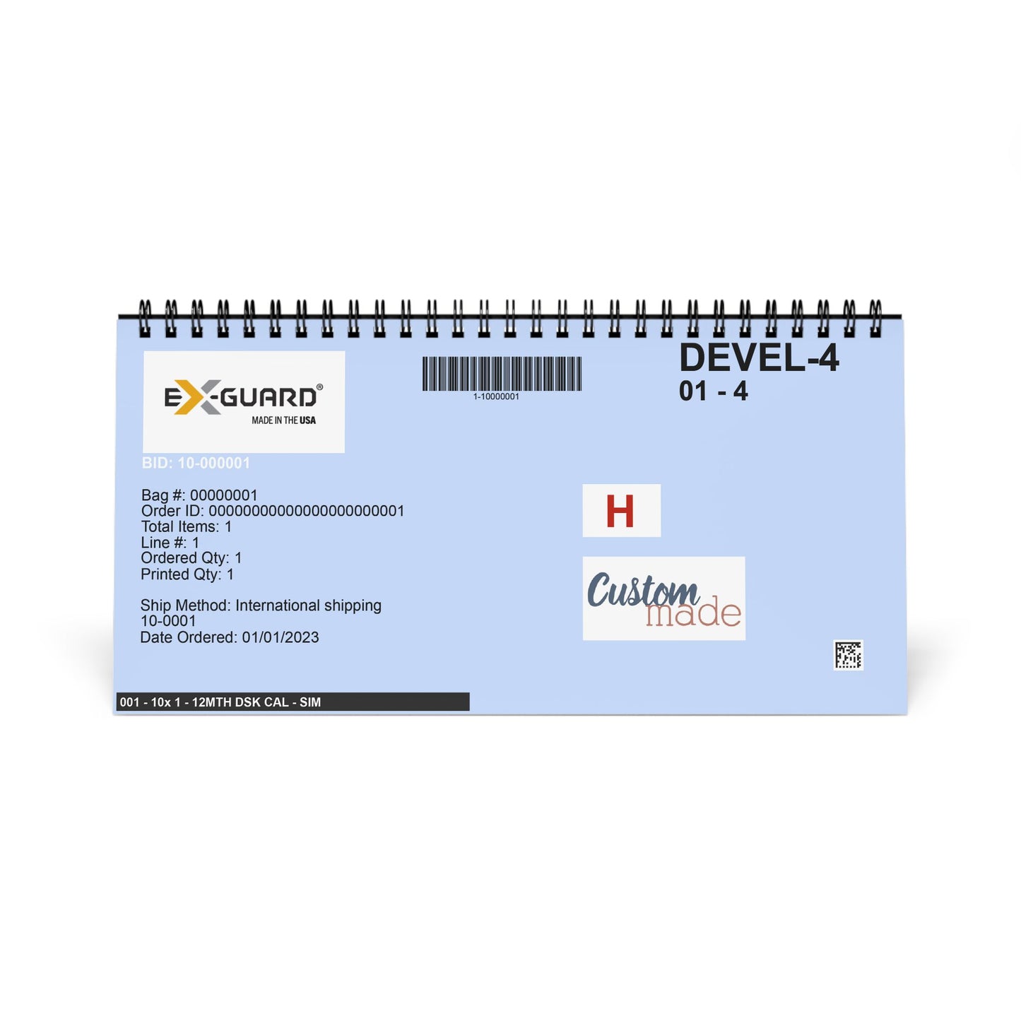 Desktop Calendar (2026 grid)