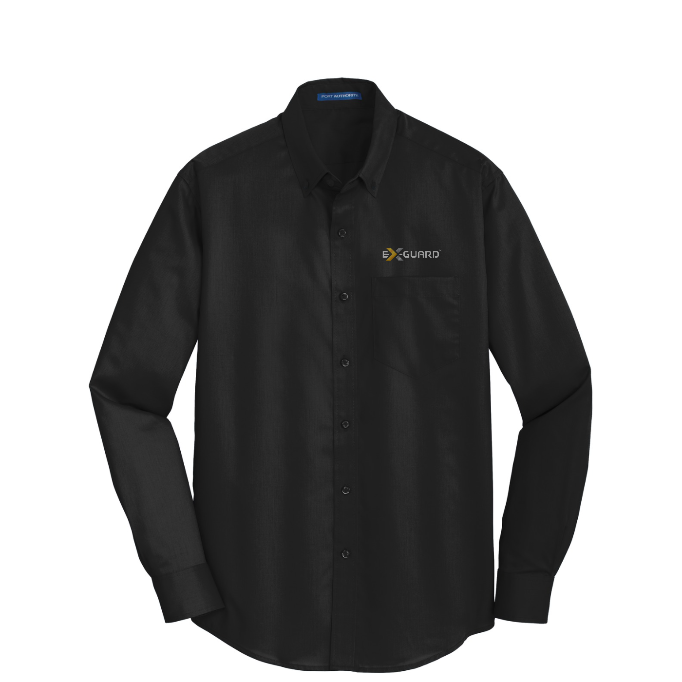 Port Authority SuperPro Twill Shirt — Black