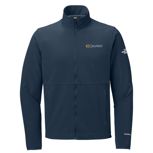 The North Face Edge Stretch Soft Shell Jacket — Summit Navy
