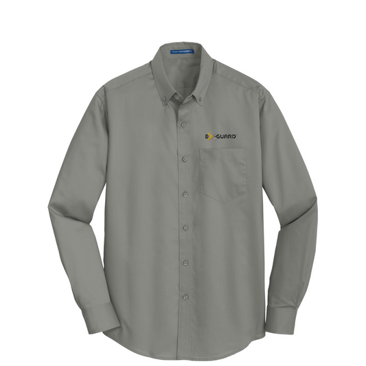 Port Authority SuperPro Twill Shirt — Monument Grey